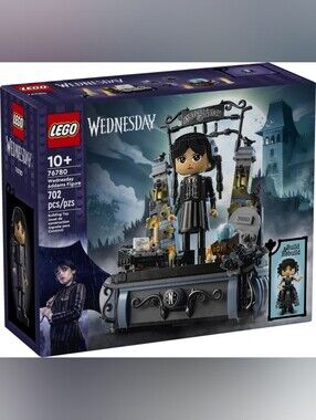 LEGO Wednesday Addams 702-Piece Build And Display Set 76780